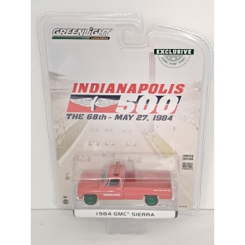 Greenlight 1:64 GMC Sierra 1984 68th Annual Indianapolis 500 Mile Race Emergency Vehicle GMC Trucks GREEN MACHINE